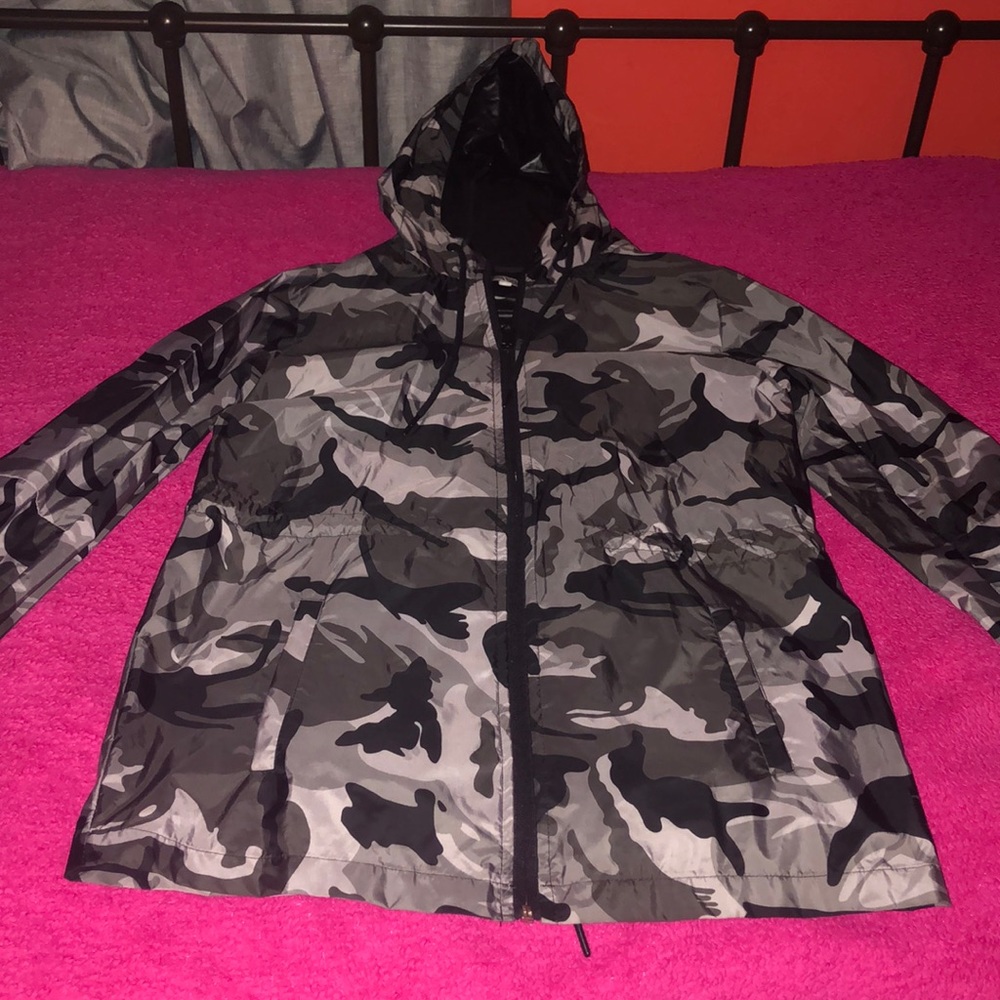 Charlotte Russ reflective wind breaker